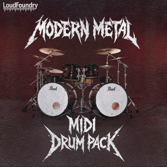 MODERN METAL DRUM MIDI PACK