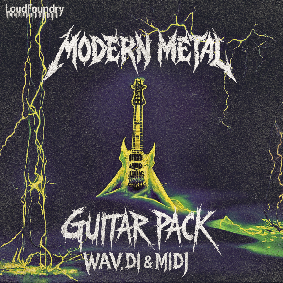 MODERN METAL GUITAR PACK - WAV, DI & MIDI