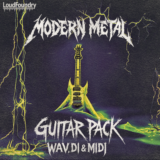 MODERN METAL GUITAR PACK - WAV, DI & MIDI