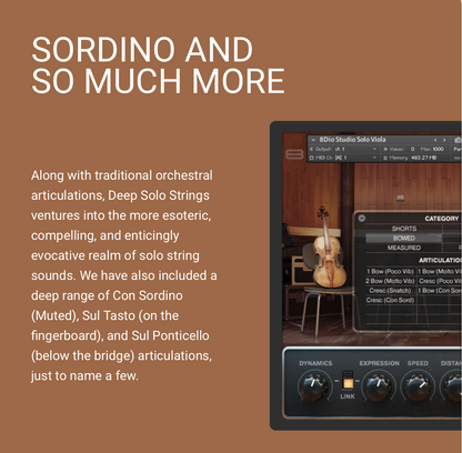 Deep Solo Strings Bundle - hiroaudio.com