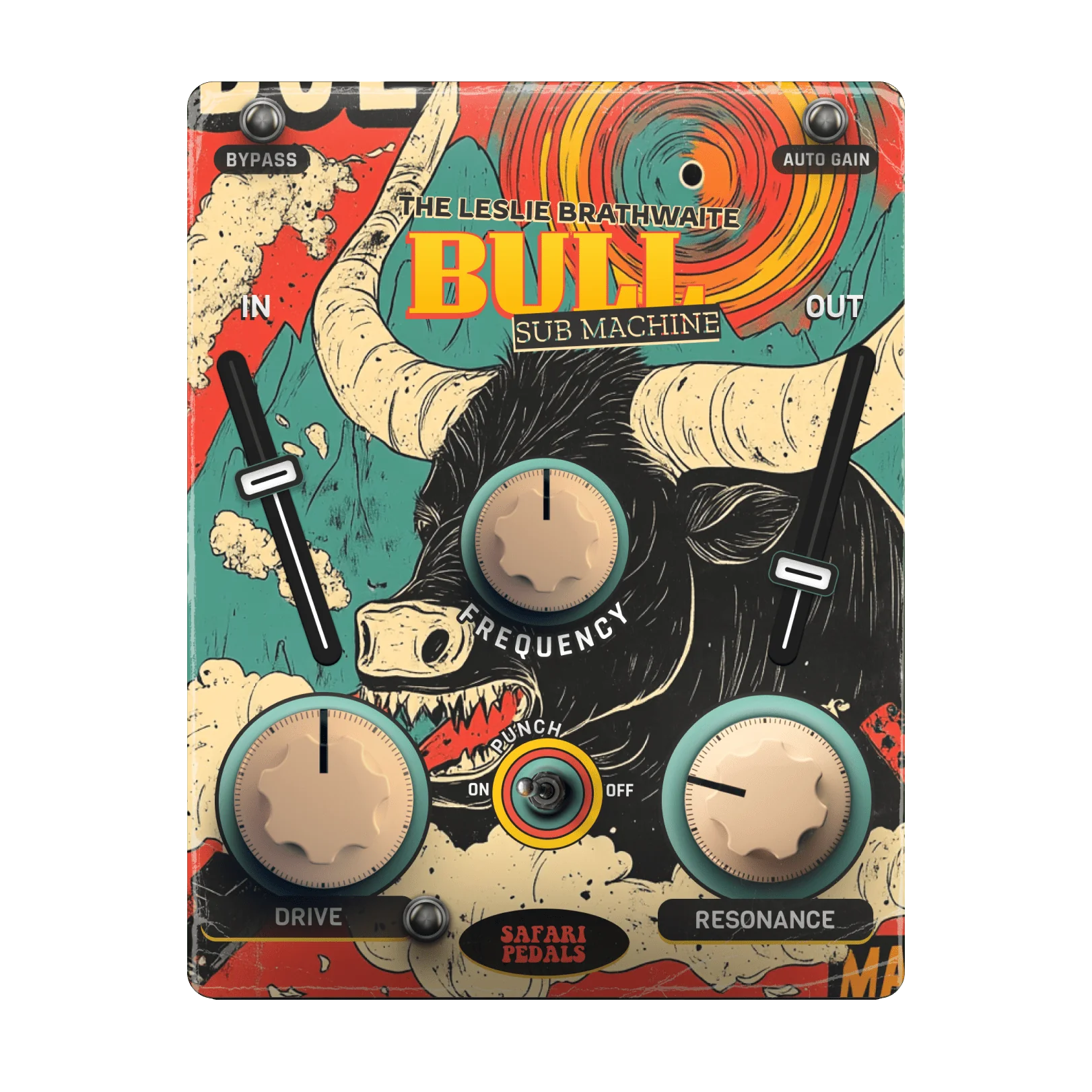 Bull Sub Machine - Leslie Brathwaite's secret weapon - hiroaudio.com