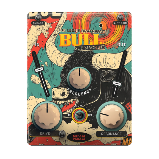 Bull Sub Machine - Leslie Brathwaite's secret weapon - hiroaudio.com